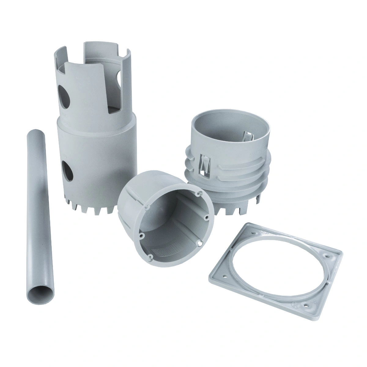 Puszka elektroinstalacyjna do izolacji końcowej z otwornicą