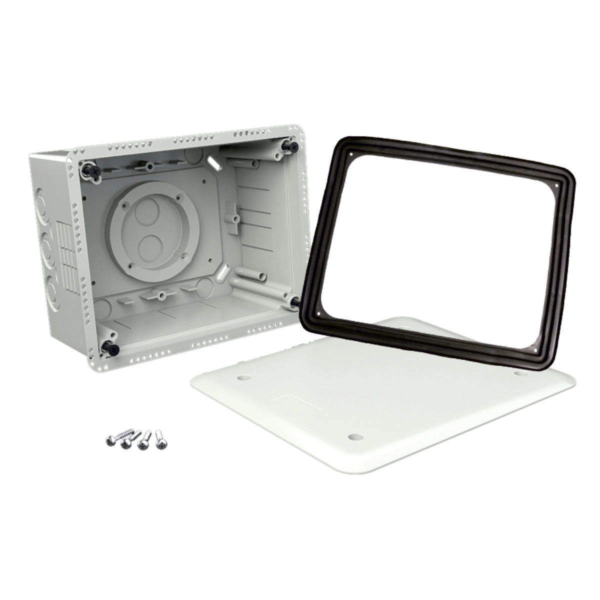 Puszka uniwersalna do dociepleń z wieczkiem