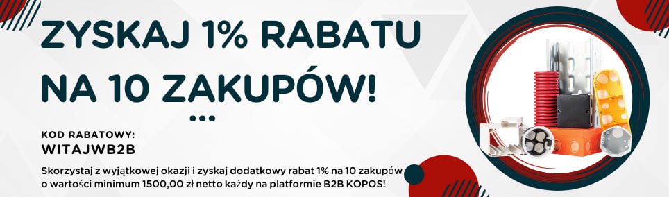 Promocja powitalna na platformie B2B